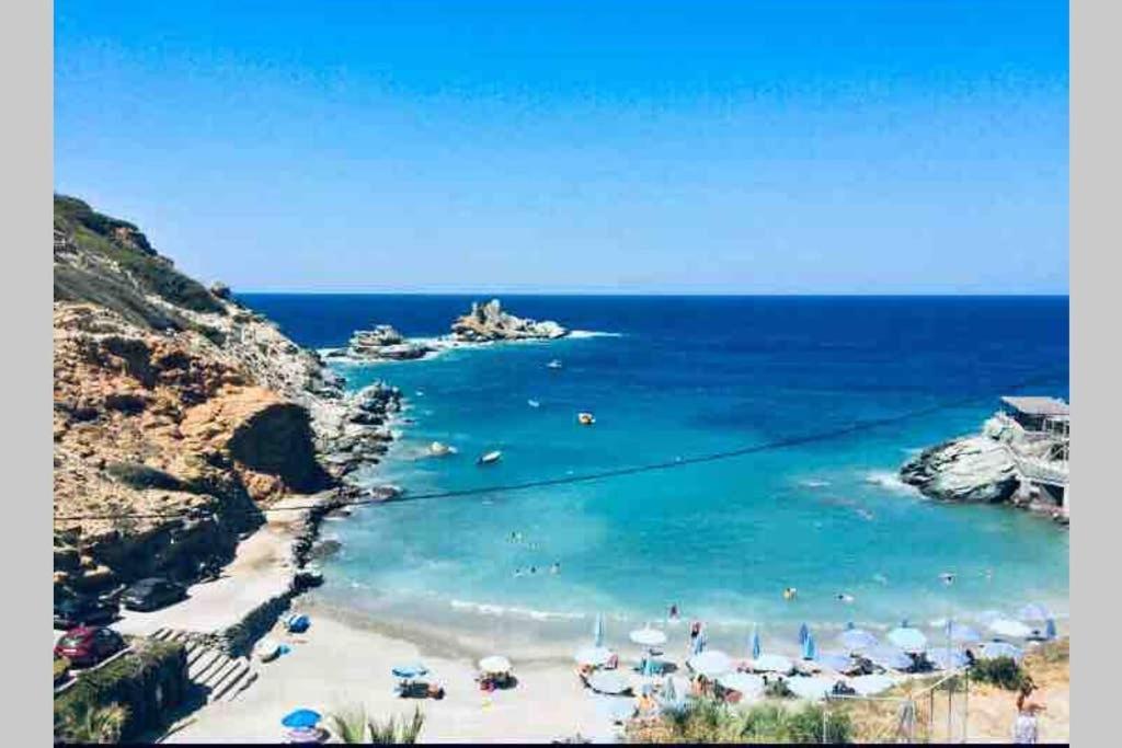 Eleni Sea View Luxury Apartment In Mades Ligaria  Buitenkant foto